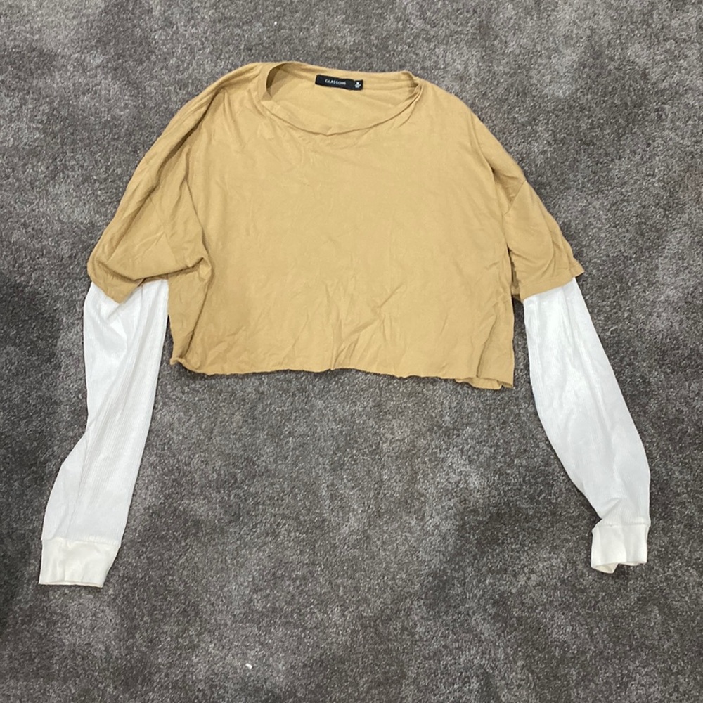 Two layered long sleeve
